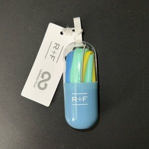 3 Reusable Straws with Cleaning Utensil - Rodan + Fields